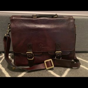 Boldric Leather Knife Messenger Bag